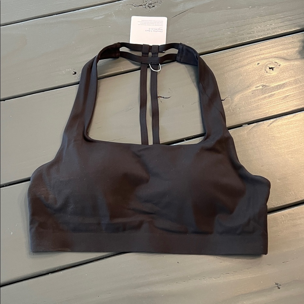 NWT FlexyFlex T-Back Yoga Bra Light
Support, A-C Cups